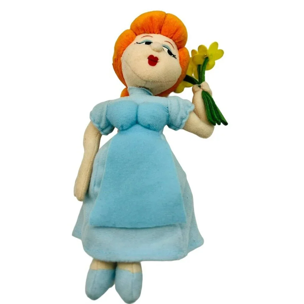 Stuffins Nell Fenwick Rocky and Bullwinkle Friends CVS‎ 9 inch Plush 2000